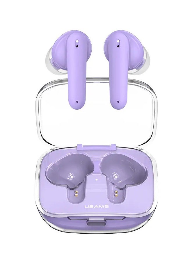Usams - BE16 Transparent TWS Earbuds BE Series BT5 wireless earphones smart touch control wireless earphones stereo sound effect HD microphone Earbuds headphone Headset - Image 1