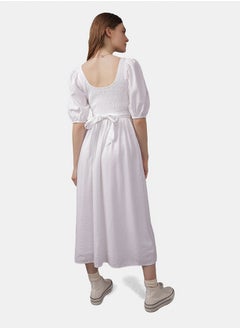 American Eagle Puff Sleeve Ruffle Dress  - Image 2