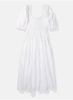 American Eagle Puff Sleeve Ruffle Dress  - Image 4