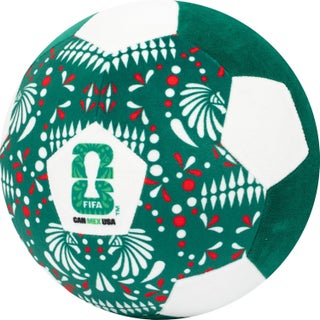 كرة قدم مريحة بحجم 9 إنش من كأس العالم FIFA® 2026 المكسيك - لعبة قماشية قابلة للجمع بتصميم تراثي للمنتخب الوطني - للأعمار من 3 سنوات فما فوق - view 5