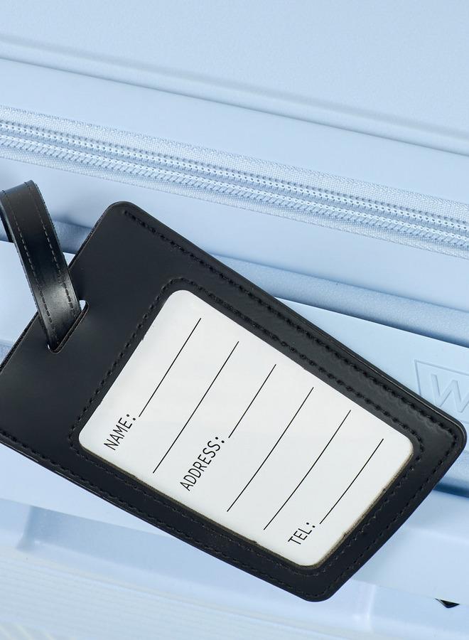 Wave Textured Hardcase Luggage Trolley With Retractable Handle - 28 Inches Check-In Bag - Image 5