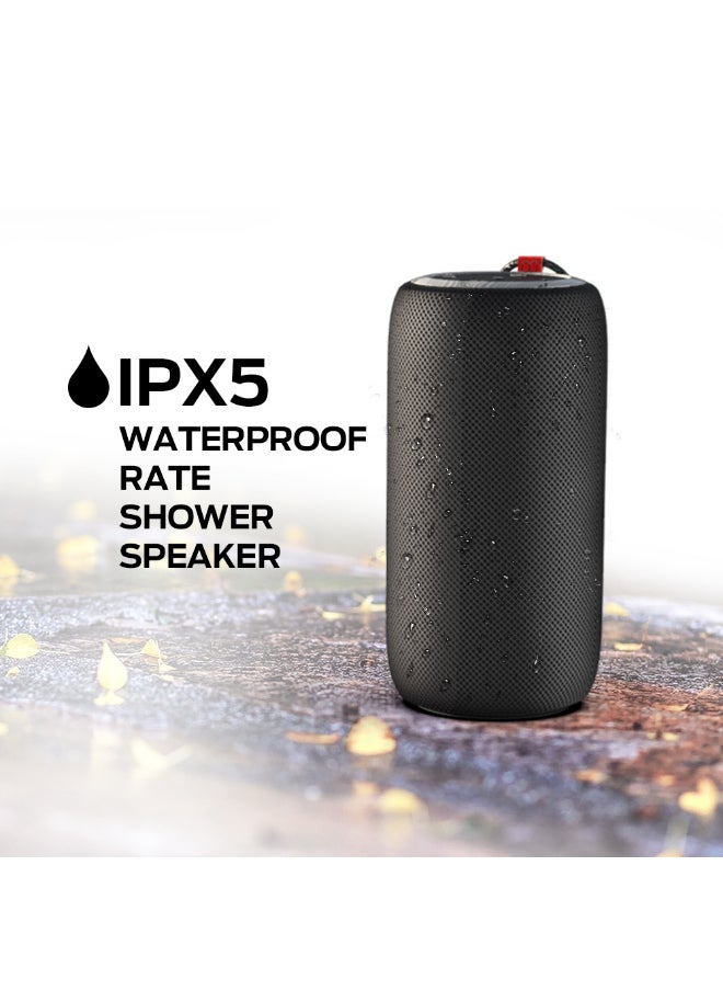 Monster Monster S310 Bluetooth Speaker, IPX5 Waterproof Level, TYPE-C Charging Port, 4000mAh Battery Capacity - Black  - Image 2