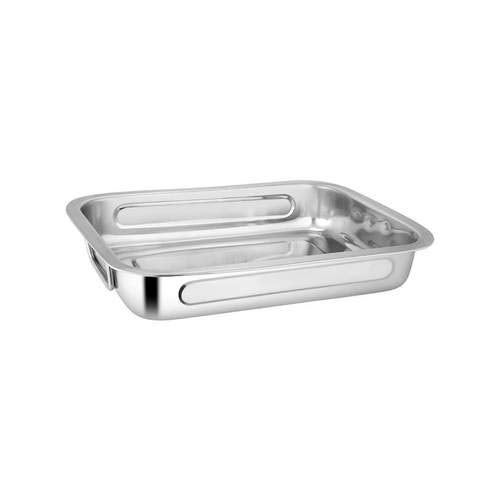 Shri & Sam Shri & Sam Stainless Steel Lasagna Tray, Sugo, 30 Cm, 1 Piece, 2500 Milliliter  - Image 4
