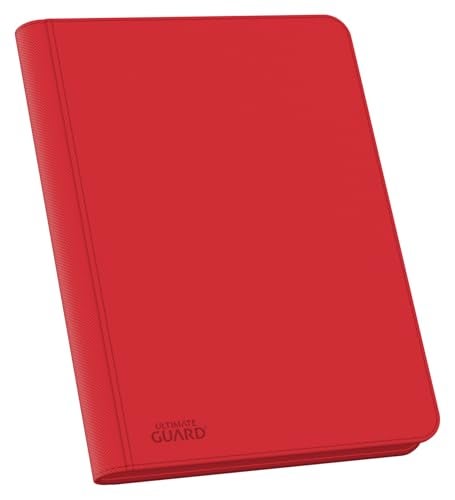 Ultimate Guard Zipfolio 360 18 Pocket Xenoskin Red - Image 1