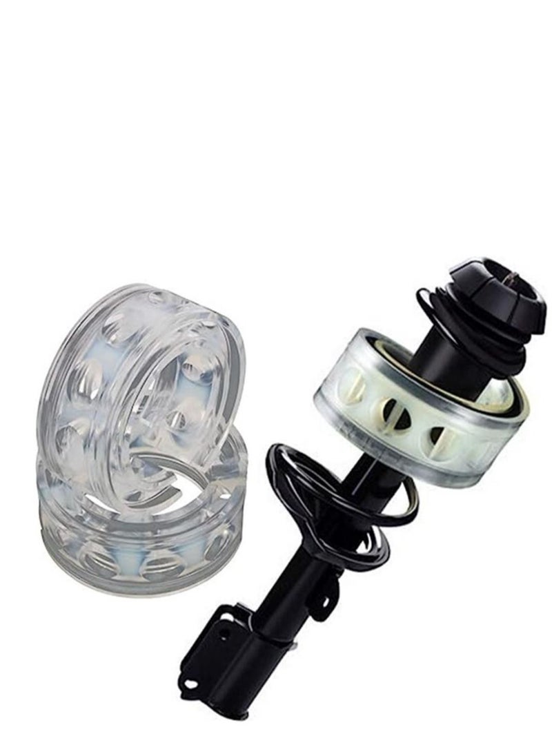 Captaintech 2 Pack Car Shock Absorber, Automotive Suspension Shock Absorber, Universal Car Shock Buffer Power Cushion  Coil Spring Spacer - Image 2