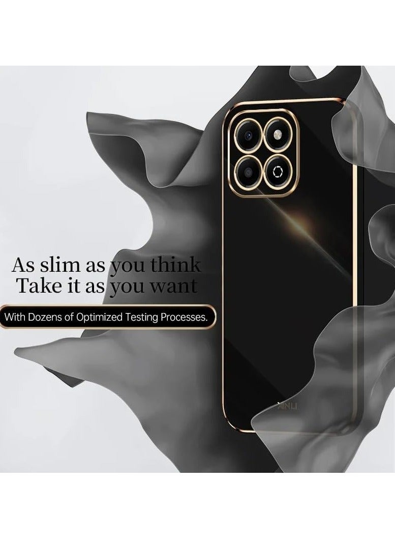 عام غطاء متوافق مع هاتف Honor X6b، غطاء هاتف ناعم من نوع TPU مع إطار مطلي، حماية كاملة فائقة الرقة، غطاء واقي من الصدمات لهاتف Honor X6b. - Image 2