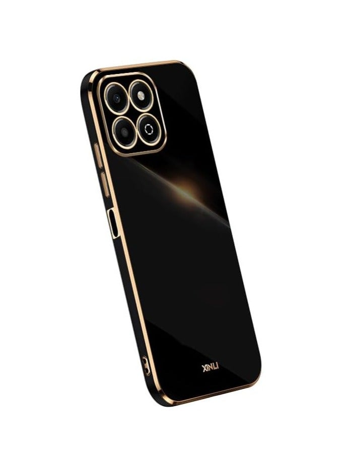 عام غطاء متوافق مع هاتف Honor X6b، غطاء هاتف ناعم من نوع TPU مع إطار مطلي، حماية كاملة فائقة الرقة، غطاء واقي من الصدمات لهاتف Honor X6b. - Image 1