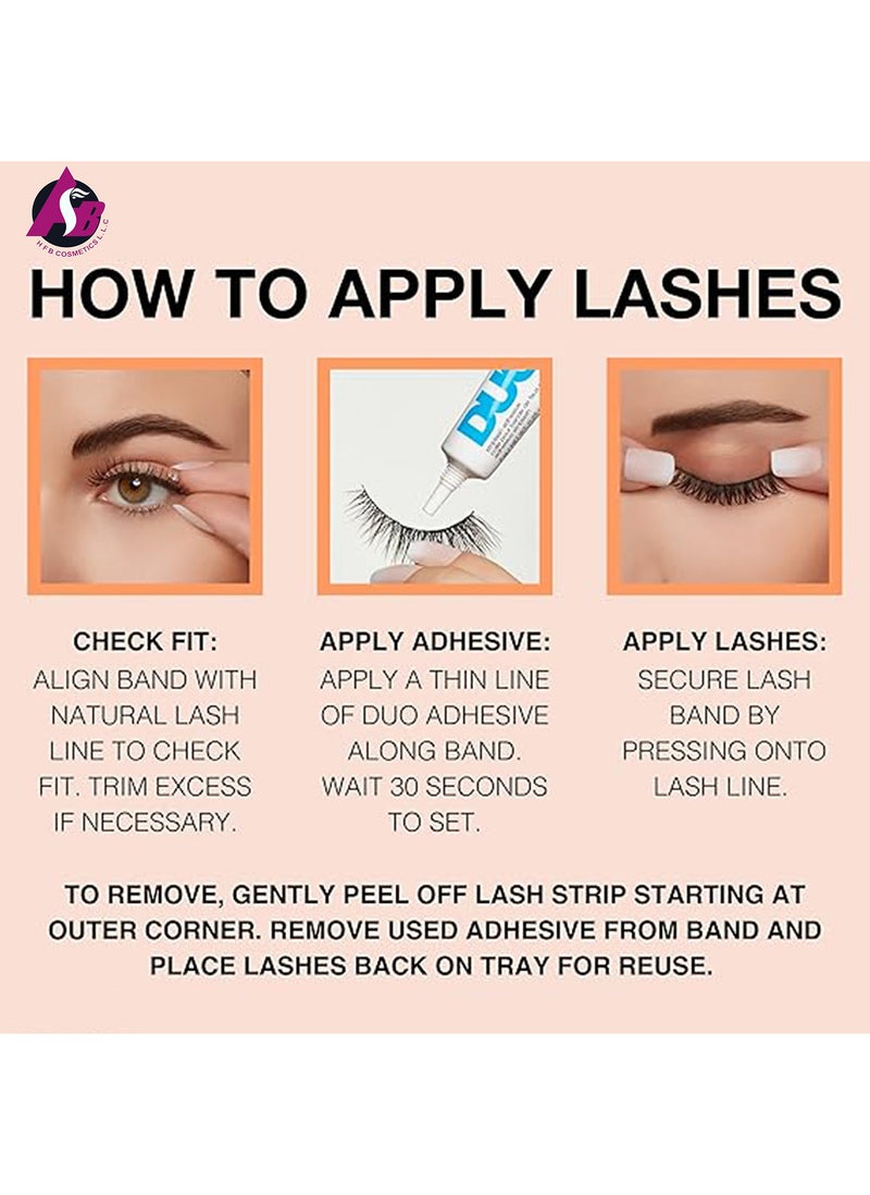 Everytime53 Women's The Mink Collection False Eyelashes - T12 - Image 4