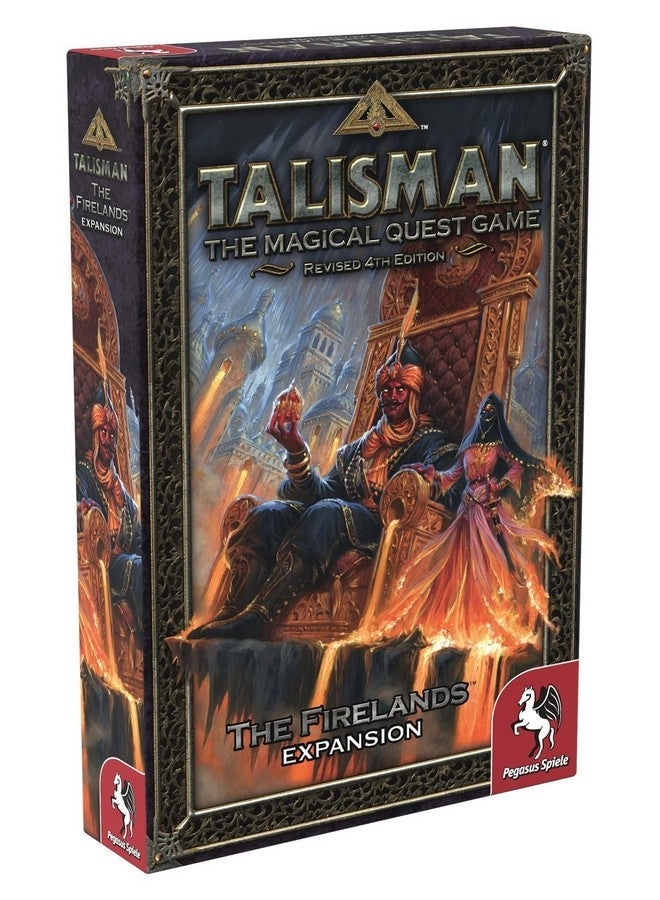 Pegasus Spiele Talisman: The Firelands Board Game Orange - Image 1