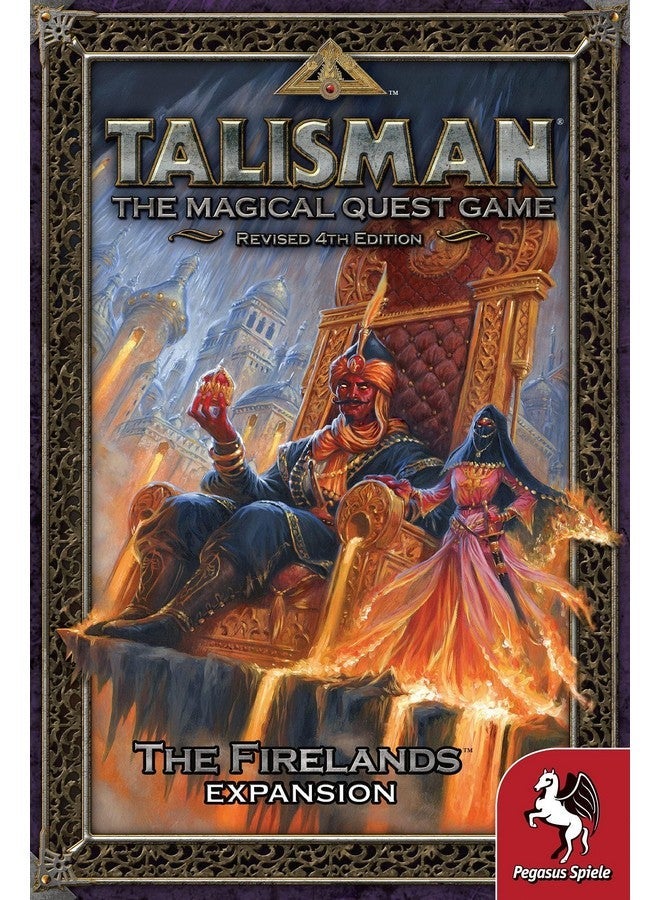 Pegasus Spiele Talisman: The Firelands Board Game Orange - Image 2