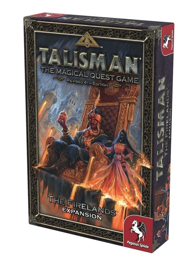Pegasus Spiele Talisman: The Firelands Board Game Orange - Image 3
