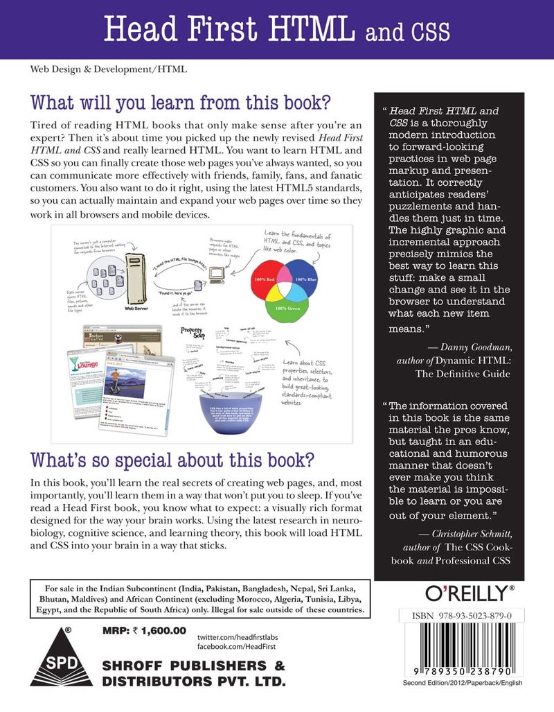 Head First HTML and CSS: A Learner's Guide to Creating Standards-Based Web Pages, Second Edition (Greyscale Indian Edition) - Image 2