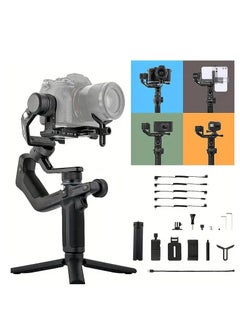 FeiyuTech FeiyuTech Scorp Mini 3-Axis All In One Gimbal Stabilizer For Mirrorless Camera With Short Lens, Compact Cameras, Action Camera Gopro, 54-88mm Width IPhone 15 Pro, 1.3" Touch Screen, 2.6lbs Payload  - Image 1