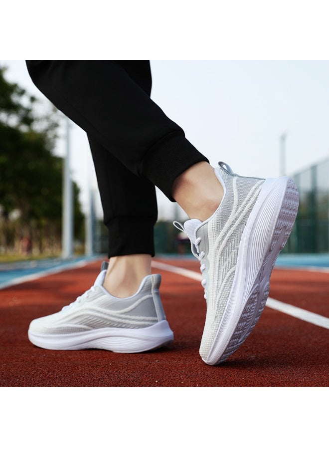 NIBEMINENT Women Casual Running Sports Shoes Fashion Anti Slip Hiking Mesh Breathable Athletic Shoe Tennis  Sneakers - Image 4