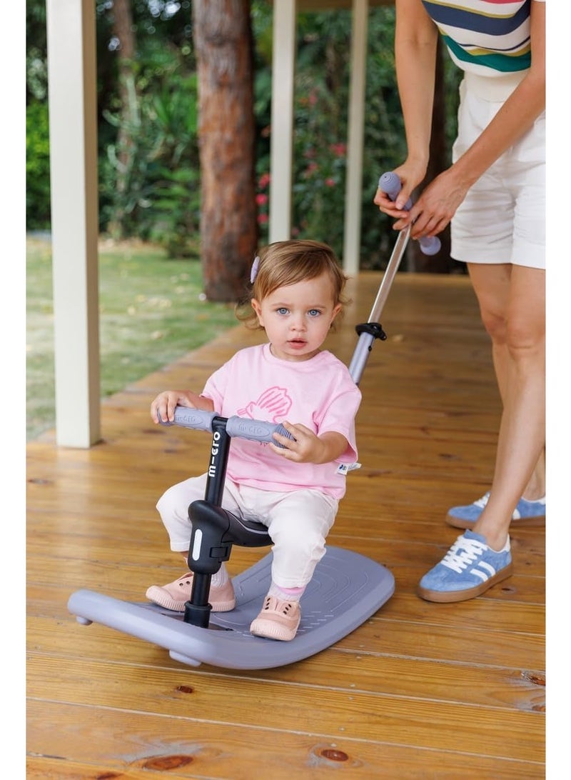 Micro Mini Micro Deluxe Rock & Go LED Lavender Mist | Deluxe Rock Scooter for Kids | Kids Scooter Deluxe Rock | Rock & Go LED Scooter - Image 3