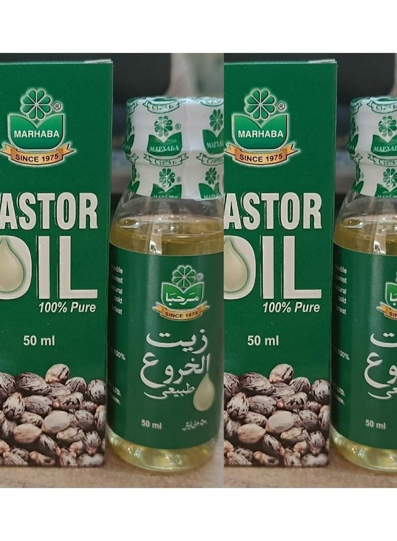 Castor Oil 50ml Crude Crude