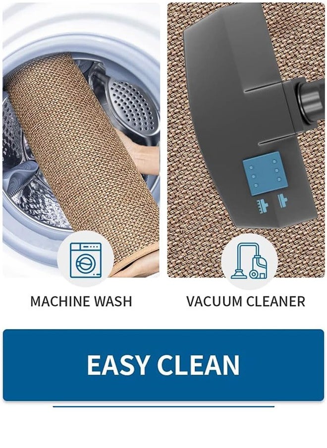 Garlo Kitchen Rugs and Mats Washable [2 PCS], Non-Skid Natural Rubber Kitchen Mats for Floor Runner Rugs Set for Kitchen Floor Front of Sink, Hallway, Laundry Room 44cm*75cm+44cm*120cm  - Image 4