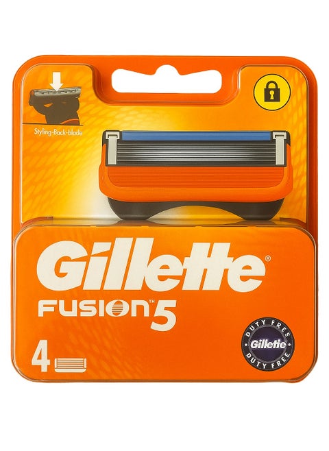 Gillette Fusion 5 Men's Blades, 4 Count