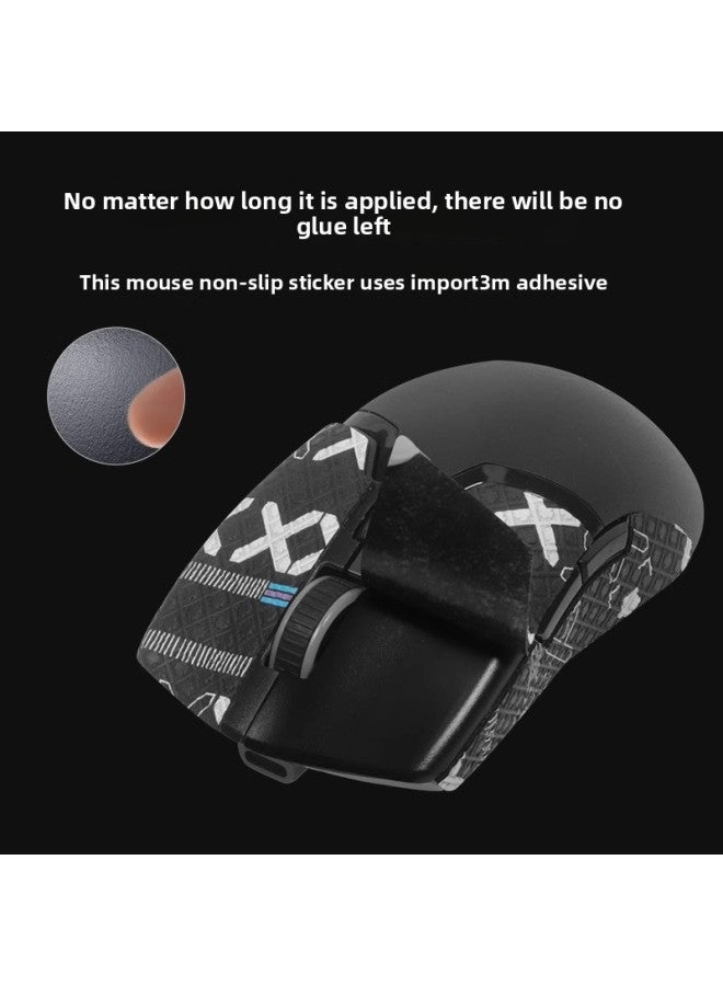 Suitable For Colorful M800PRO Mouse Sticker Anti-slip Sticker M800 Mouse Sticker Sweat-absorbent Anti-sweat Sticker Side Skirt Sticker-color:[All Inclusive] One White Printed Mouse Sticker  - Image 5