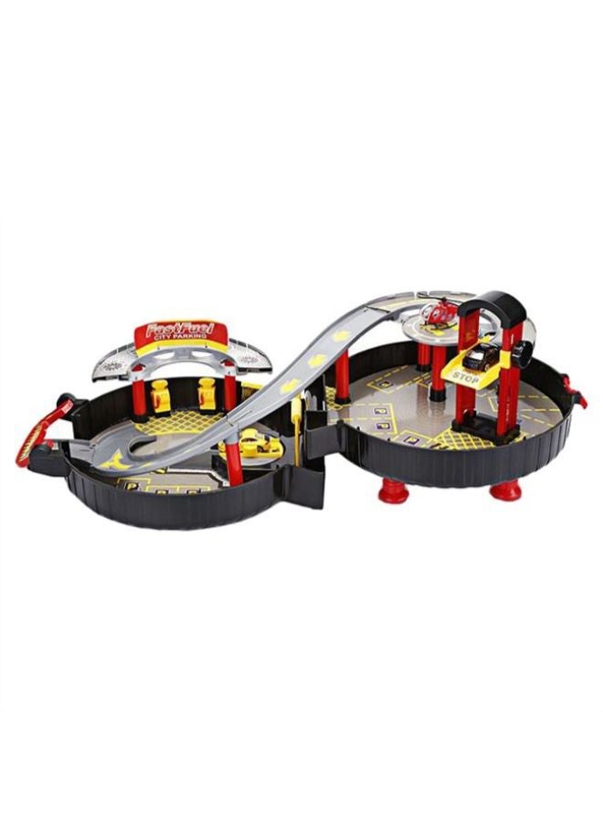 NIBEMINENT Raceway Car Play Set 3+ Years - Image 1
