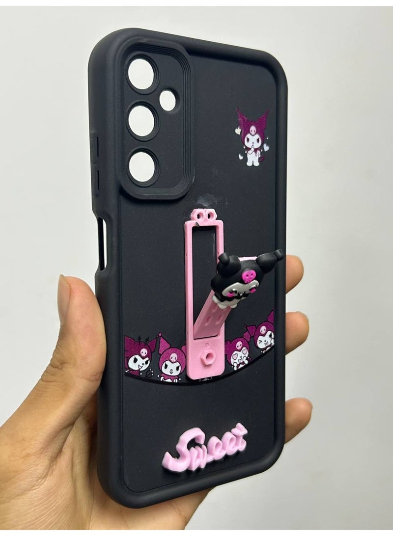 جراب خلفي بتصميم كرتوني جديد عليه كلمه Sweet متوافق مع هاتف Samsung A05S - Image 2