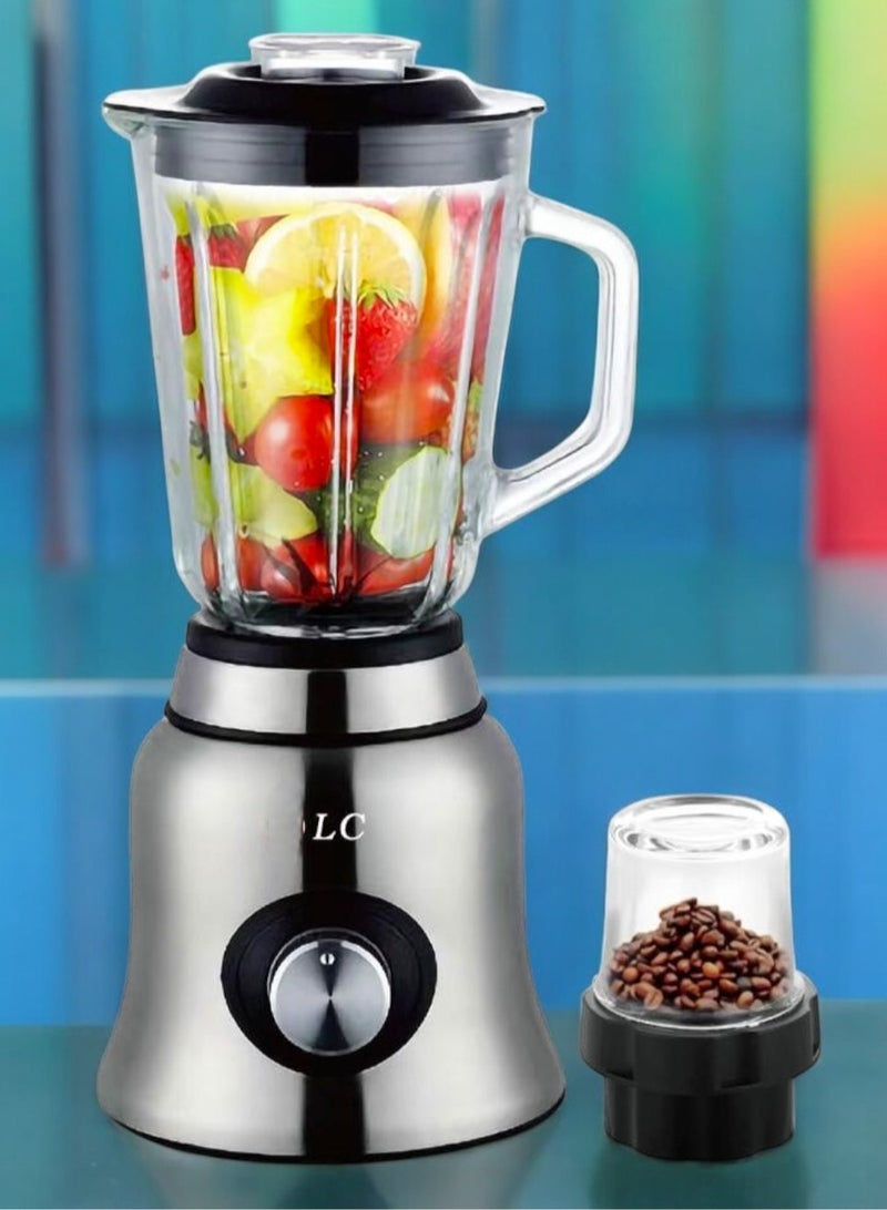 ال سي خلاط ومطحنة طعام كهربائية 2 في 1 سعة 1.5 لتر بقوة 350 وات - Image 2
