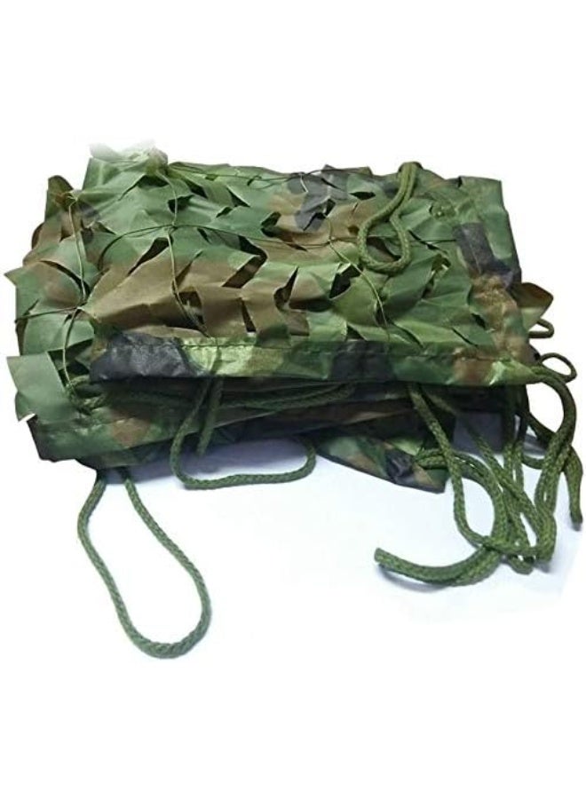 BULLETSHAKER 20X13 FT Woodland Shooting Hide Army Camouflage Net Hunting Cover Camo Netting - Image 1
