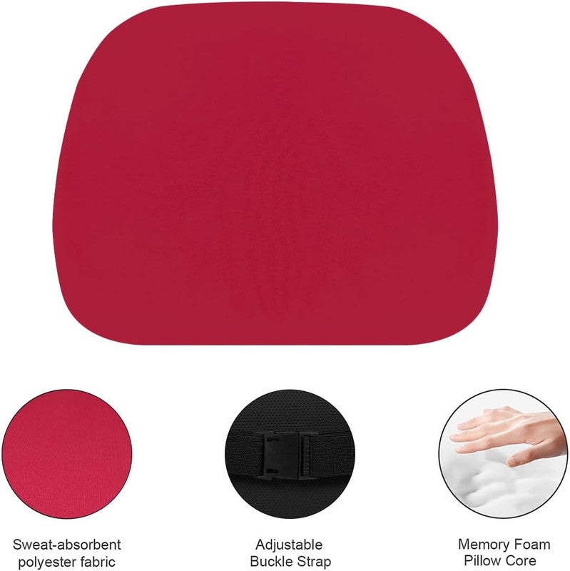 Memory Foam Headrest Pillow for Car Seat – Ergonomic Neck & Head Support Cushion with Adjustable Strap, Universal Fit for Car, SUV & Office Chair Use - Image 5