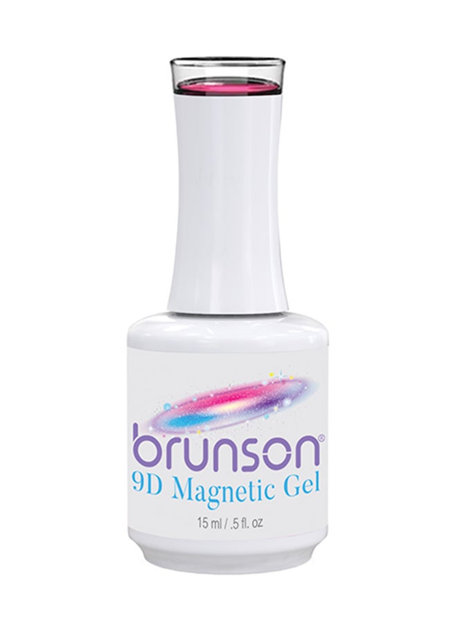 brunson Magnetic 9D Gel Polish 18ml Glossy Shine Gel Nail Polish Finish Long Lasting Soak off UV Gel Nal Polish for Nail Art French Manicure Pedicure Salon Quality Chip Resistant Gel Nail Extensions - Image 2