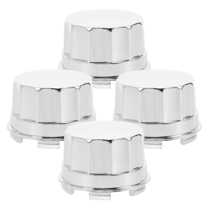 4Pcs Universal Flat Wheel Hub Nut Caps For Car ATV Trailer Dustproof Accessories - Image 2