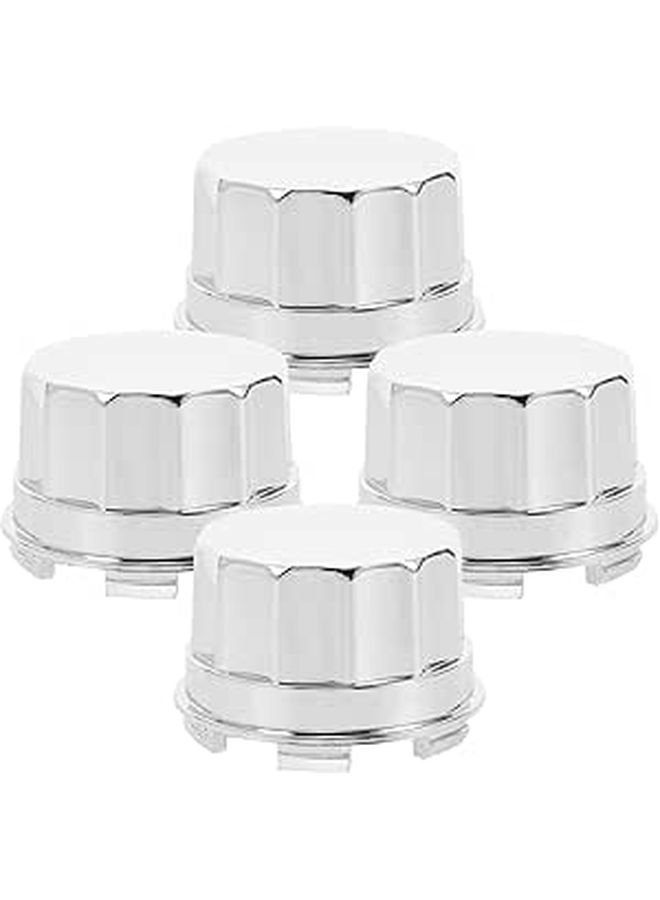 4Pcs Universal Flat Wheel Hub Nut Caps For Car ATV Trailer Dustproof Accessories - Image 1