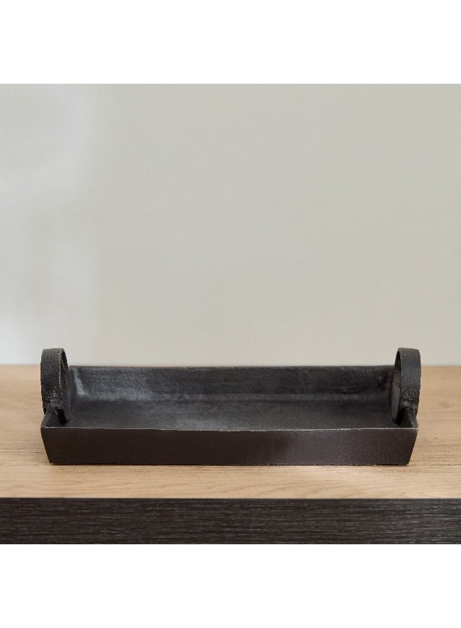 Home Box Orbet Aluminium Decorative Tray 33 x 19 x 8 cm  - Image 2