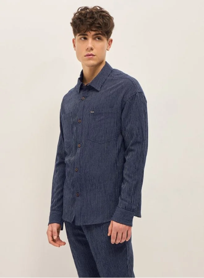 THE BEAR HOUSE Men's Shirt for Casual and Formal Wear | Classic Button-Down Style for Office, Daily Use, Travel, Events & All-Season Outfits | Versatile & Stylish Wardrobe Essential for Every Occasion