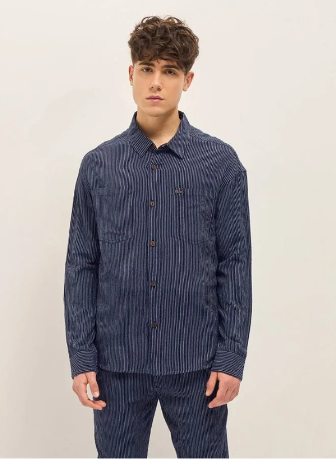 THE BEAR HOUSE Men's Shirt for Casual and Formal Wear | Classic Button-Down Style for Office, Daily Use, Travel, Events & All-Season Outfits | Versatile & Stylish Wardrobe Essential for Every Occasion