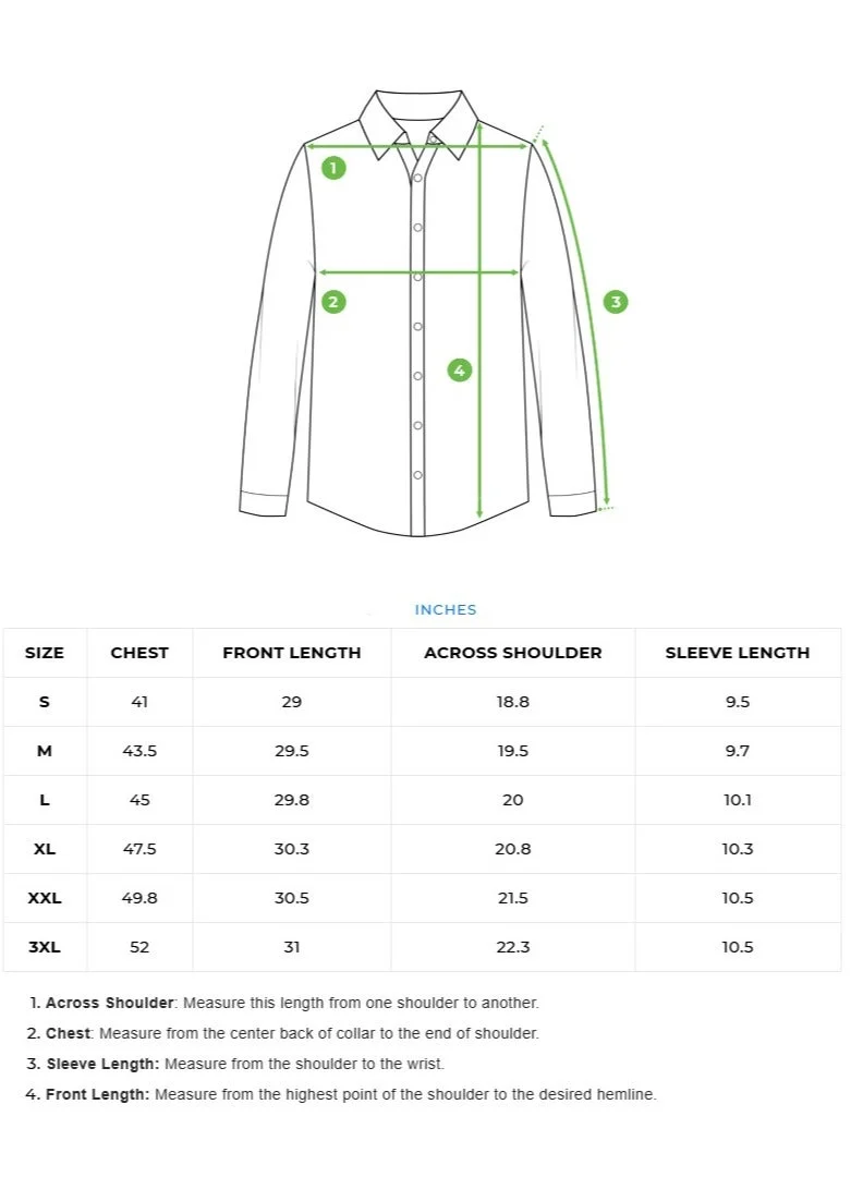 THE BEAR HOUSE Men's Shirt for Casual and Formal Wear | Classic Button-Down Style for Office, Daily Use, Travel, Events & All-Season Outfits | Versatile & Stylish Wardrobe Essential for Every Occasion