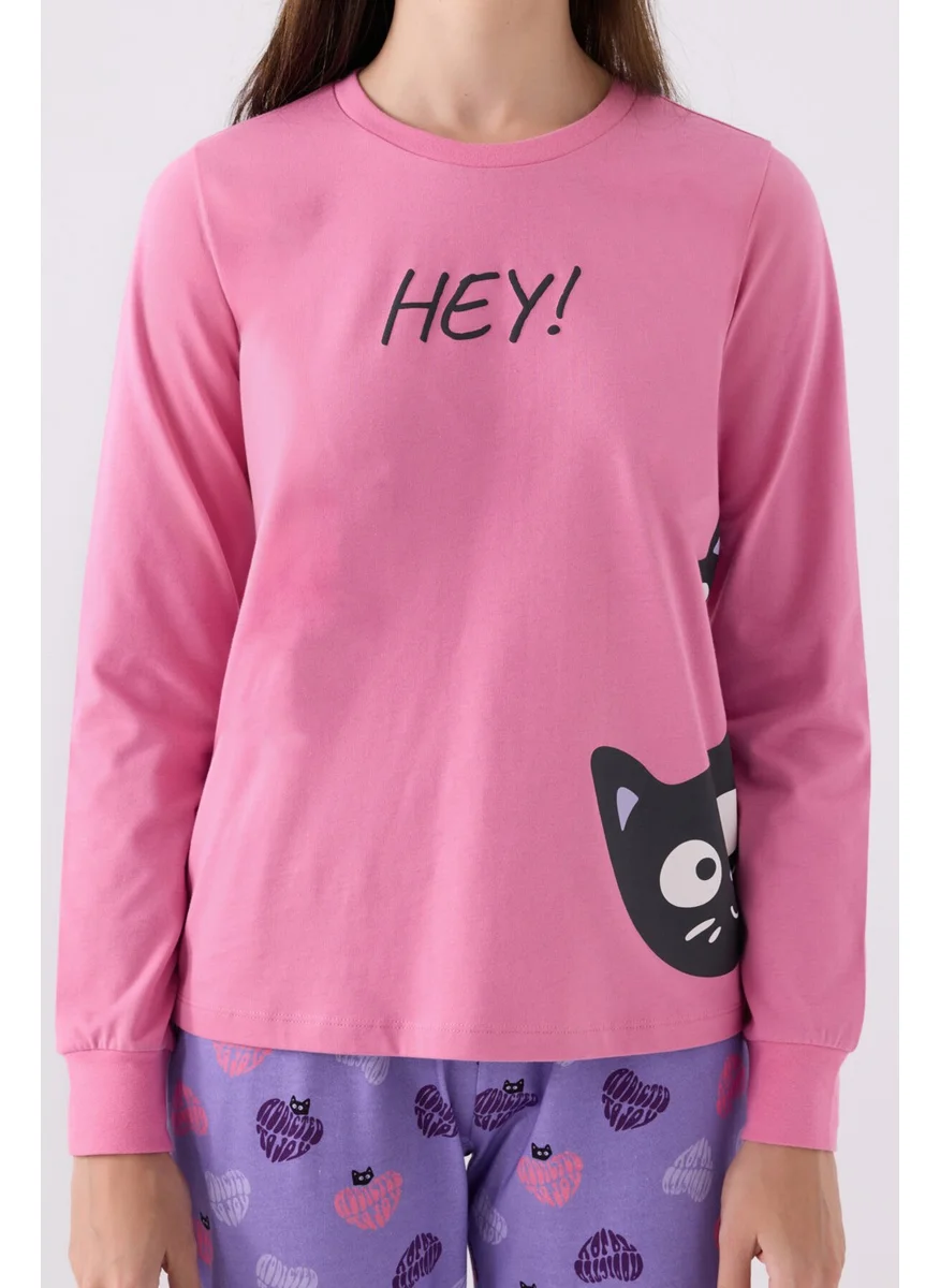 RolyPoly Women's Pink Long Sleeve Pajama Set