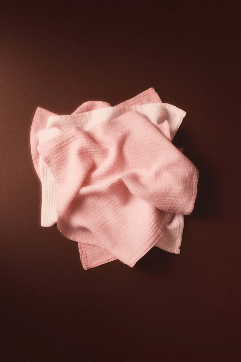 اتش اند ام بطانية مريحة من نسيج الموصلين - عبوة من 3 قطع