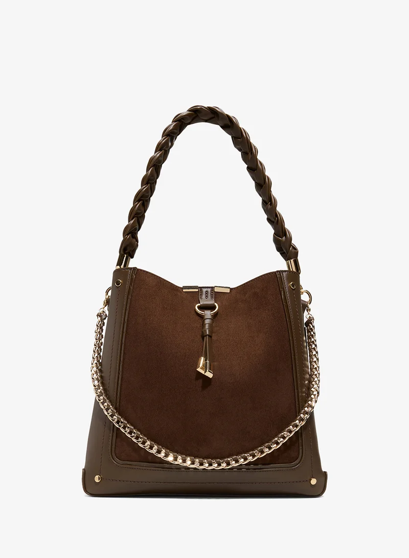 ALDO Top Handle Chain detail shoulder bag