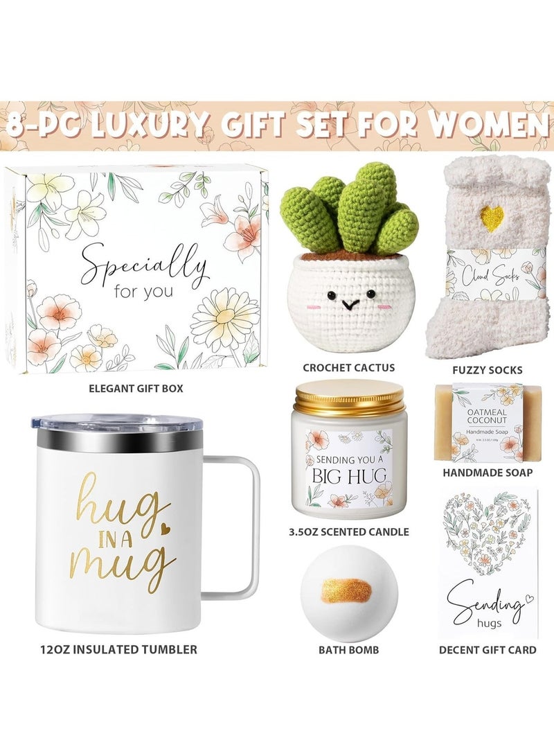 HSEAMALL Birthday Gifts Set for Ladies, Gift Basket for Women, Spa Gift Set for Wedding Christmas Eid Ramadan Anniversary, Mother's Day Gift Package, Gift Box for Women Wife Mom Girls Friend Teacher Sister - Image 2