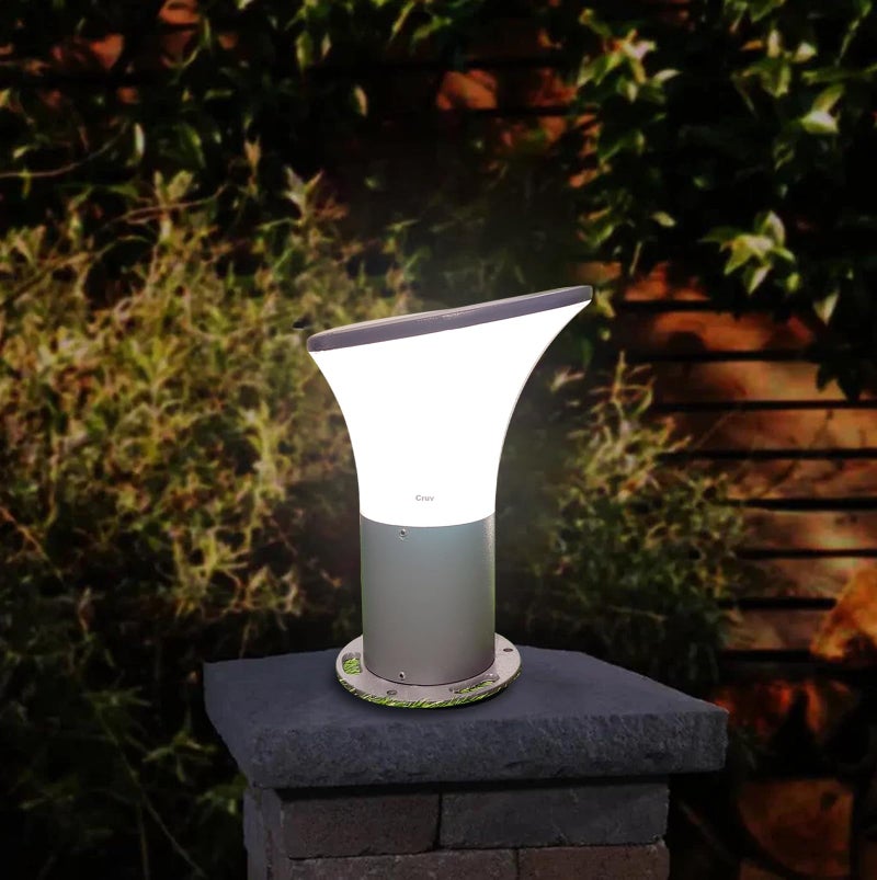 Lyse Decor Gate Light for Home Gate, Waterproof Outdoor Gate Lamps for Pole, Boundary Lamp, Compound Gate Light, Wall Lamps, and Pillar Lamps (Pack of 1) - Image 1