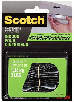 Scotch  Scotch General Purpose Fastener RF4711, Black color, 75 in x 18 in (19mm x 4.57m), multiple applications, works in most surfaces, 1 roll/pack  - Image 1