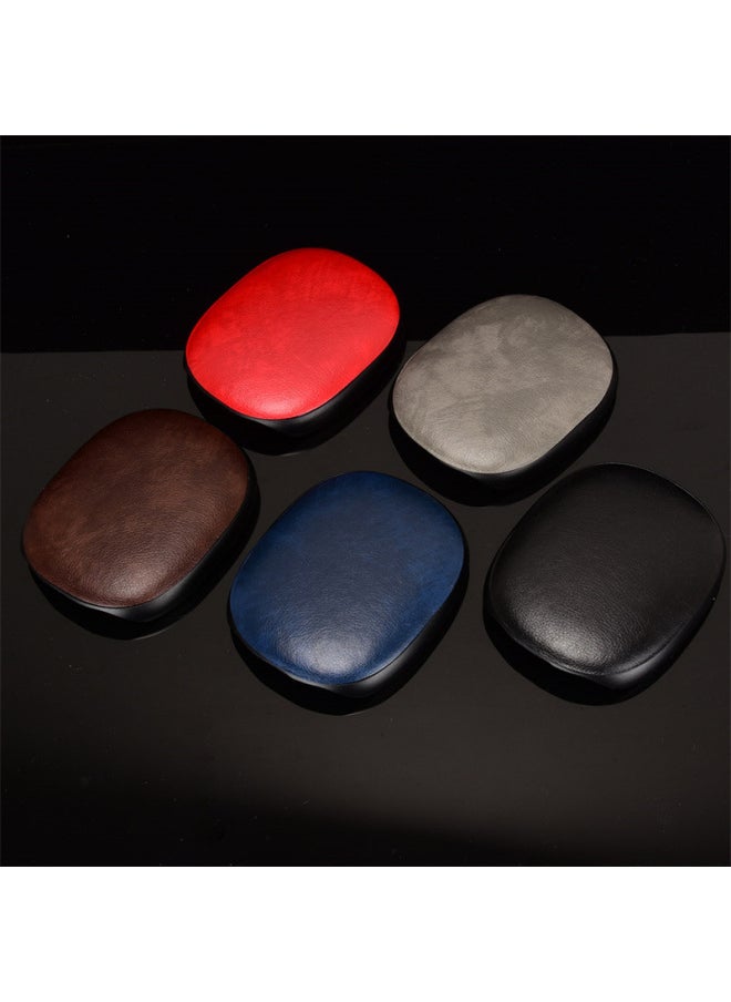 Generic - For Apple AirPods Max Headphone Protective Case Litchi Pattern Solid Color Leather Protective Case AirPods Max-Color:Blue - Image 1