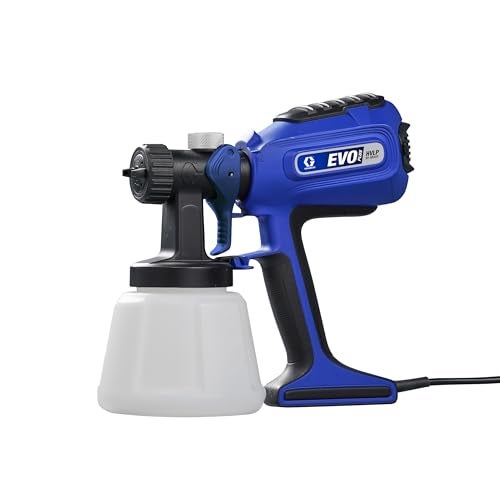 GRACO رذاذ الطلاء والبقع المحمول EVO Plus HVLP مع نمط رذاذ قابل للتعديل - Image 1