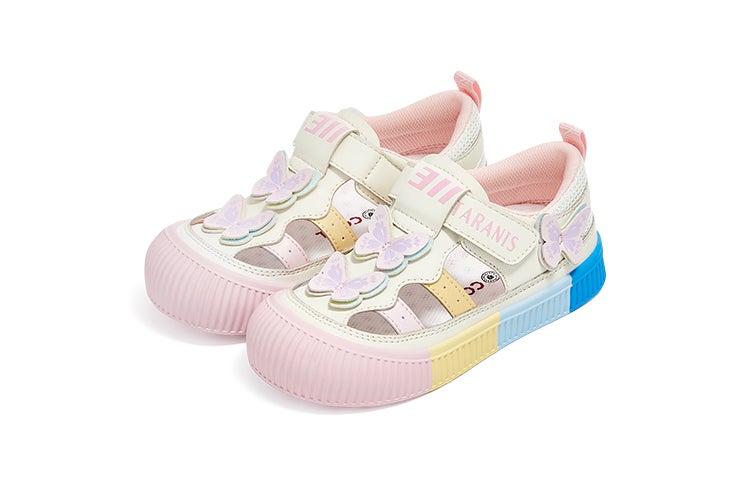 TARANIS Kindergarten Collection Children's Sandals White Pink Kids' - Image 2