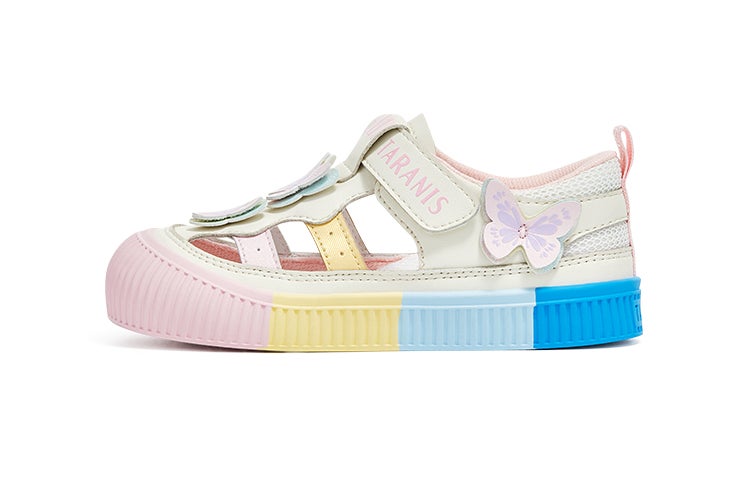 TARANIS Kindergarten Collection Children's Sandals White Pink Kids' - Image 1
