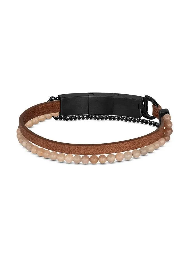 شيروتي 1881 Gents Bracelet Brown â€“ Rich and Stylish Design for Men