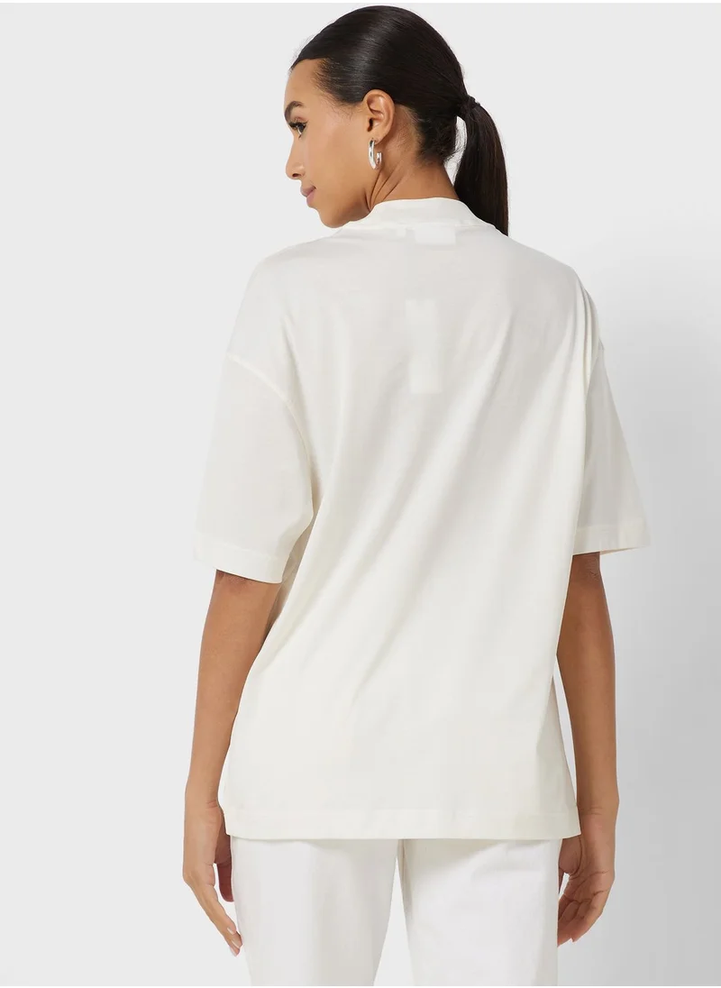 CALVIN KLEIN Round Neck Printed T-Shirt