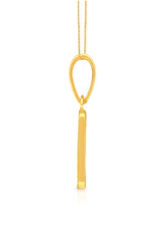 Malabar Gold and Diamonds 22k 916 Purity Gold Pendant for Women DZPN173MY  - Image 3
