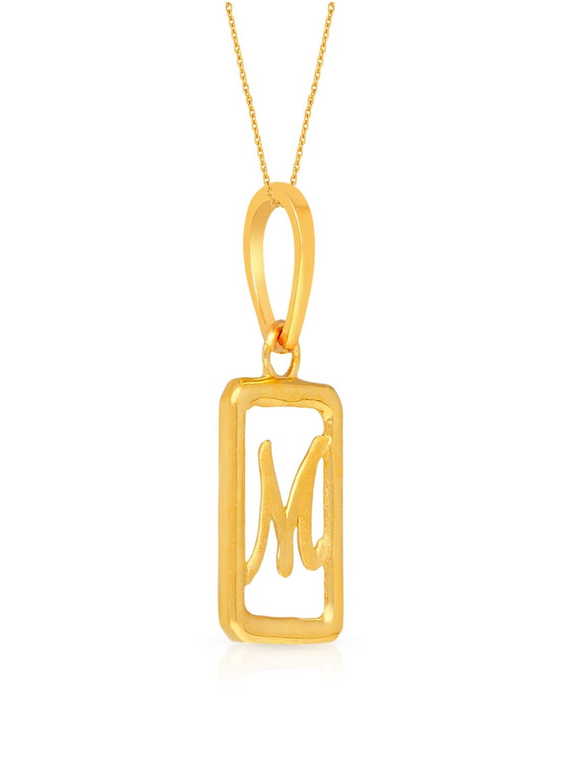 Malabar Gold and Diamonds 22k 916 Purity Gold Pendant for Women DZPN173MY  - Image 2
