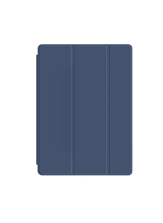 لـ Redmi Pad Pro 12.1 بوصة / Xiaomi POCO Pad 12.1 بوصة غطاء الحالة ، التلقائي الاستيقاظ / النوم ، لمس الجلد المريح ، غطاء واقي ثلاثي الوقوف النحيف مع TPU الناعمة الظهر ، أزرق عميق - Image 3